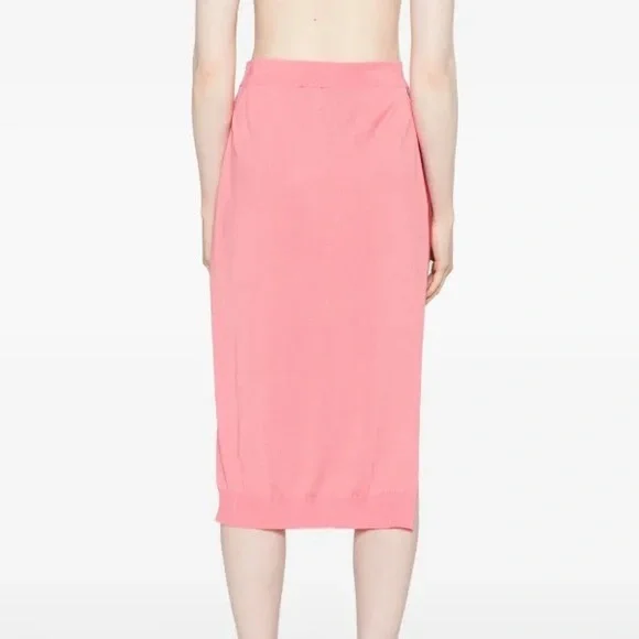 Etro Coral and Pink Floral Skirt Set